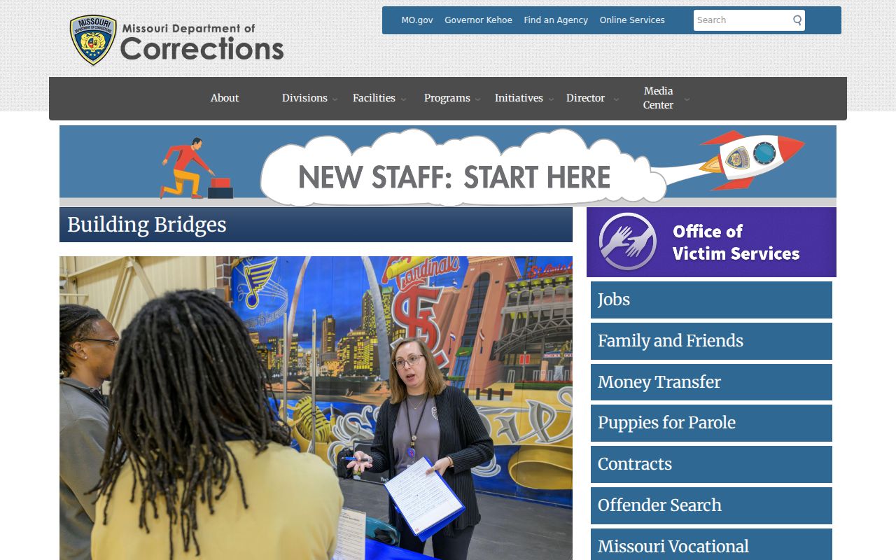 Knox County arrest lookup follow-up through Missouri DOC offender search